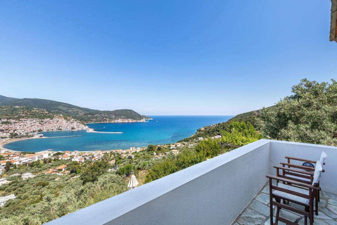 Villa Nina Skopelos- Private Pool - Magnificent Views 外观 照片