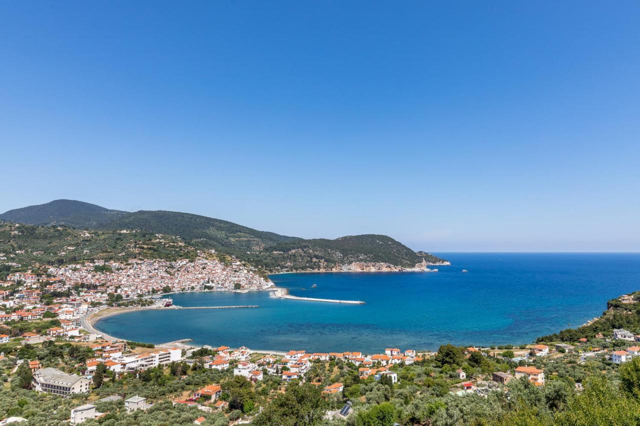 Villa Nina Skopelos- Private Pool - Magnificent Views 外观 照片