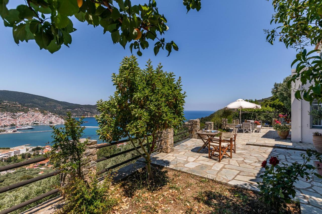 Villa Nina Skopelos- Private Pool - Magnificent Views 外观 照片