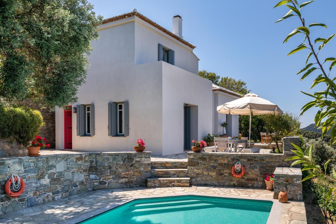 Villa Nina Skopelos- Private Pool - Magnificent Views 外观 照片