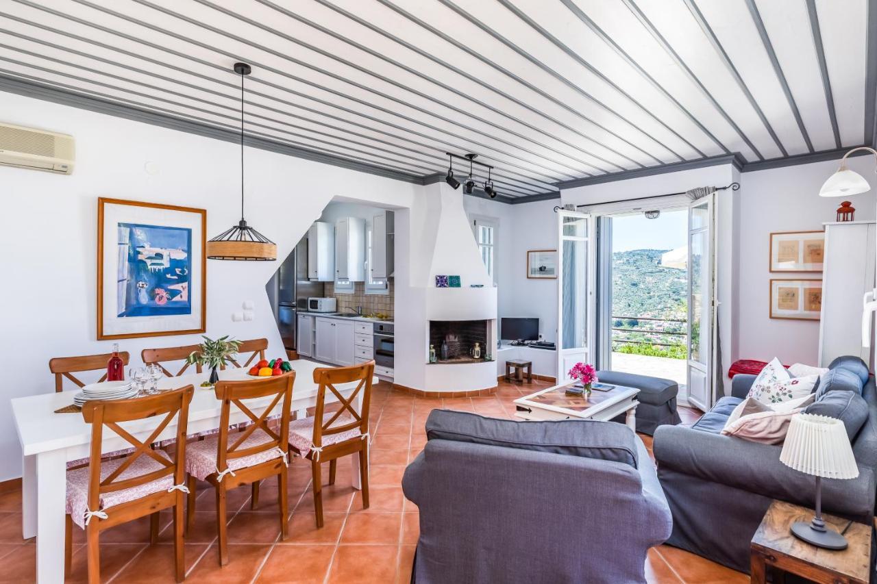 Villa Nina Skopelos- Private Pool - Magnificent Views 外观 照片