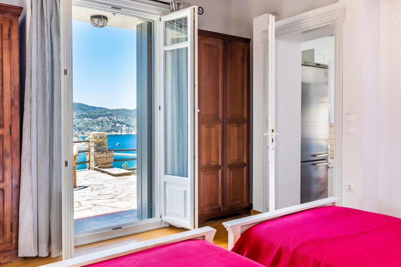 Villa Nina Skopelos- Private Pool - Magnificent Views 外观 照片