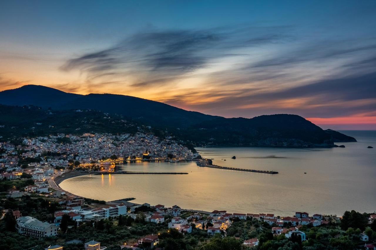 Villa Nina Skopelos- Private Pool - Magnificent Views 外观 照片
