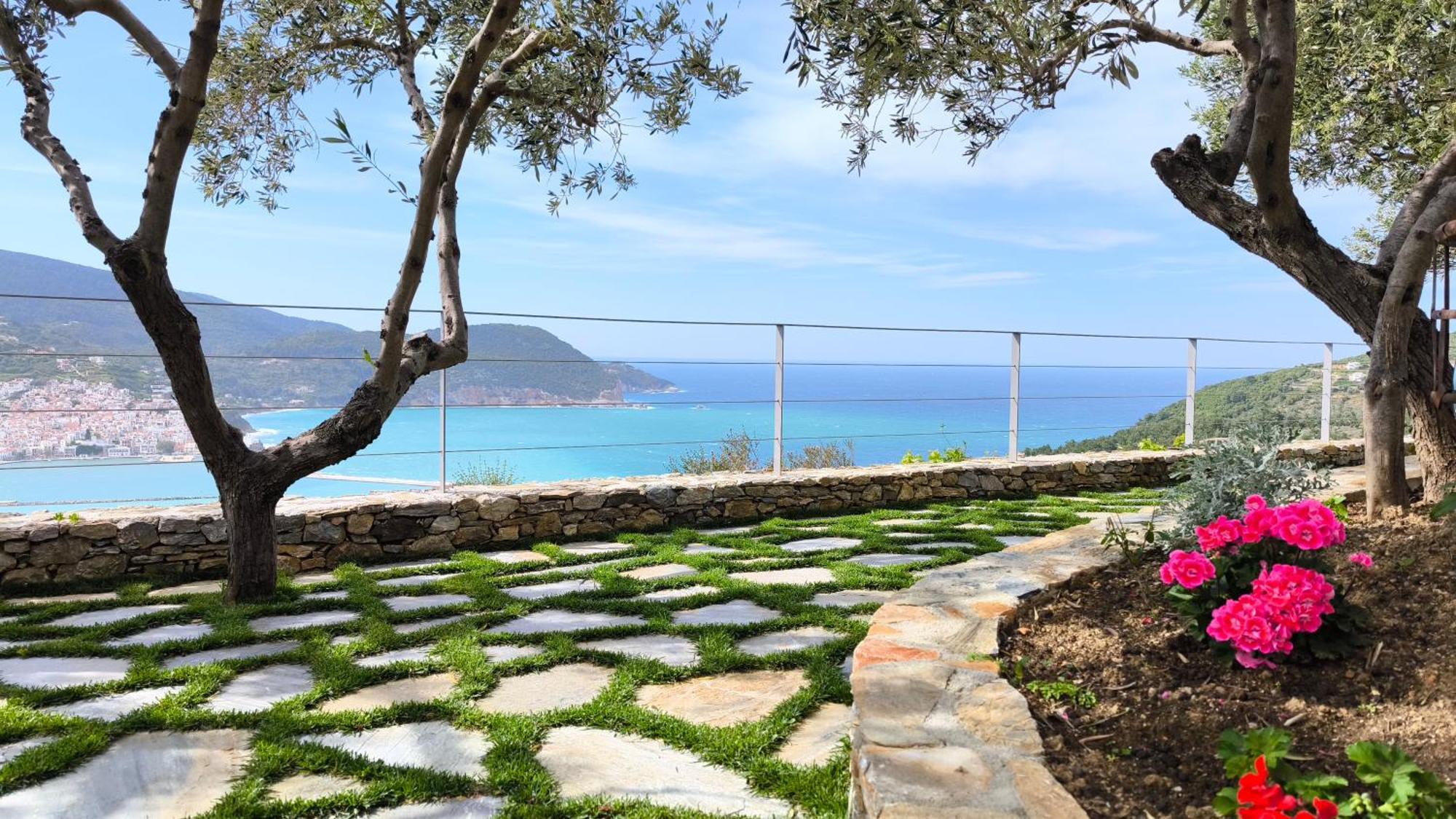 Villa Nina Skopelos- Private Pool - Magnificent Views 外观 照片